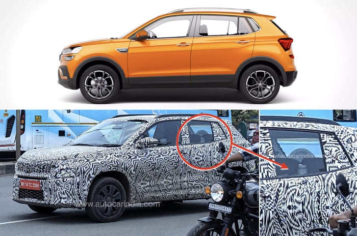 Skoda compact SUV: new spy shots confirm shorter wheelbase